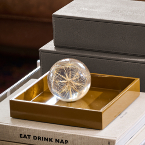 LUX Lacquer Tray 19*19*3,5 cm