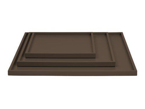 MATT Lacquer Trays 30*30*2/40*40*2/50*50*2