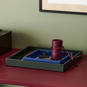 LUX Lacquer Tray 30*30*3,5 cm