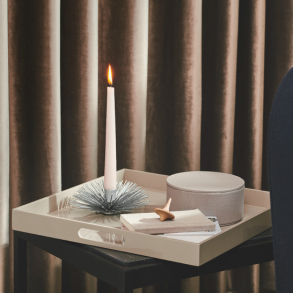 LUX Lacquer Tray 40*40*4 cm w/handle