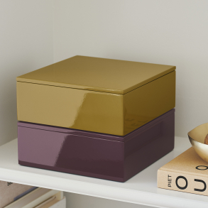 LUX Lacquer Box 19*19*7 cm