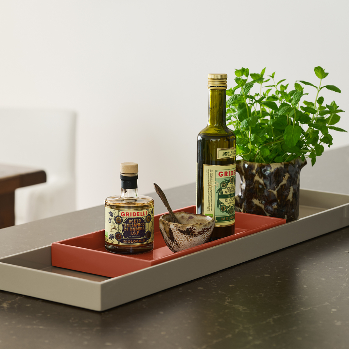 LUX Lacquer Tray 79*21*4 cm - Trays - mojoo.com