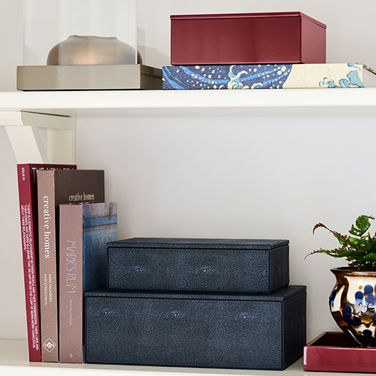 STING storage boxes in sets - elegant storage for the home